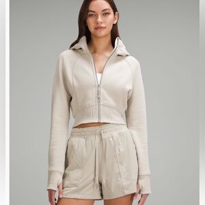 Lululemon Scuba Full-Zip Cropped Hoodie MOVT